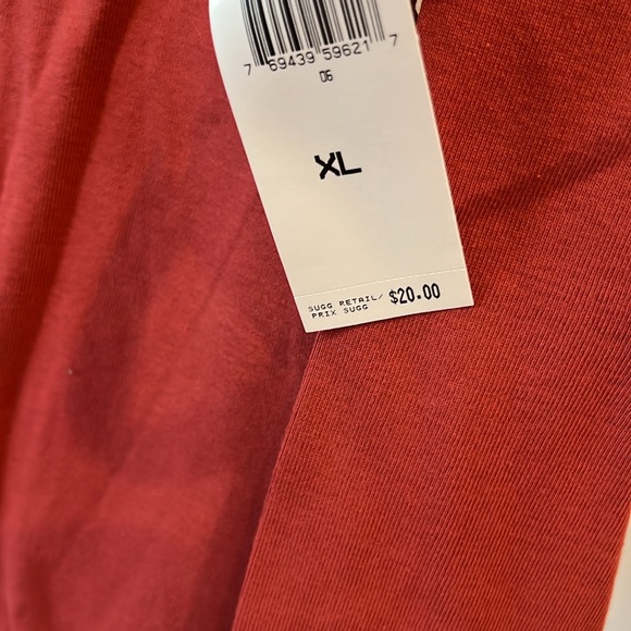 Jones New York Burnt Red/Dusty Rose Turtleneck - Picture 5 of 7